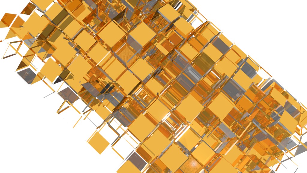 DUO STRUCTURE (gold and silver) preview image 1