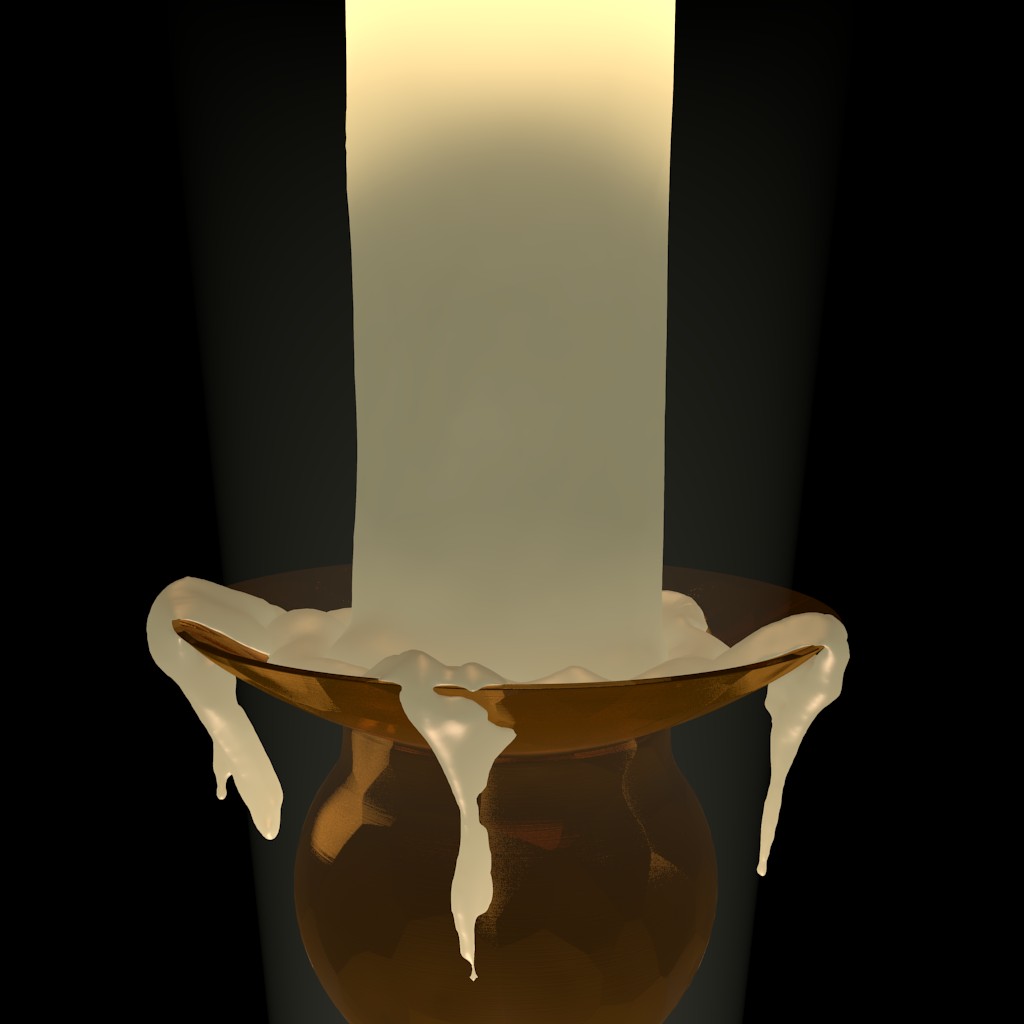 Blend Swap Hammered Brass material (Blender internal)