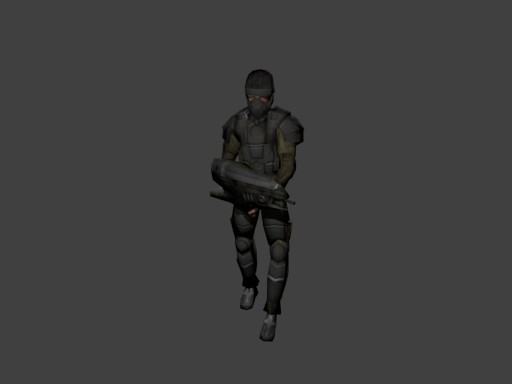 Low poly game character preview image 1